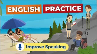 American English Speaking Practice with Shadowing English Conversation