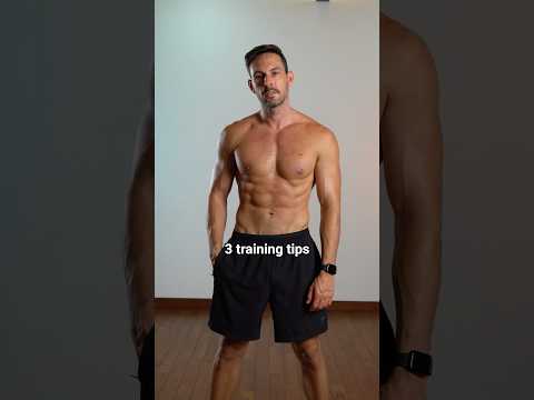 3 training tips 💪