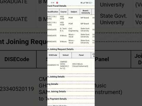 Score card joining details #scorecard #gfmsportal #gfms #atithishikshak