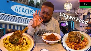 Trying LIBYAN FOOD for FIRST TIME in London | Acacus Food Review