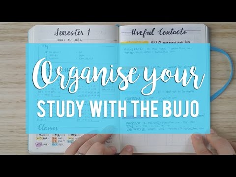 ORGANISE YOUR STUDY WITH THE BULLET JOURNAL |  Sam Granger