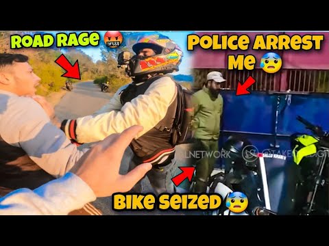 Why Police Seized my Bike 😰 | Arrest Him 😨 | Bikers vs Police & Media😰| Fight with Villager 🤬