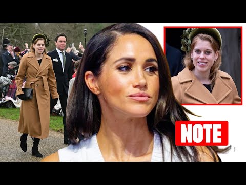 Meghan Furious as Princess Beatrice TROLLS Her Constant Coat Flipping at Christmas Walk