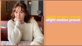 Alight motion preset! (read description)  #alightmotionedits