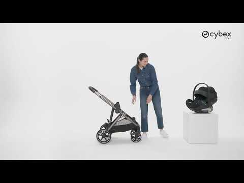 How to Attach an Infant Car Seat (US) I Gazelle S e-Gazelle S Strollers Travel System I CYBEX