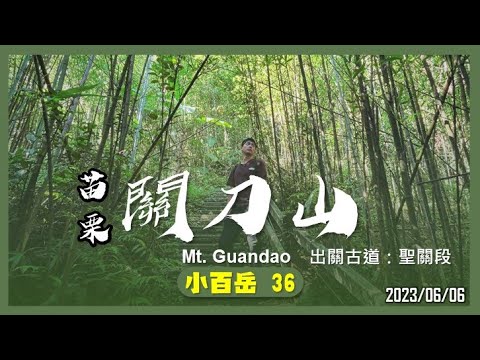 苗栗 關刀山｜小百岳36｜出關古道：聖關段｜山野日記EP.37