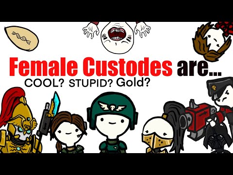 Female Custodes and Marines | 40K Discussion