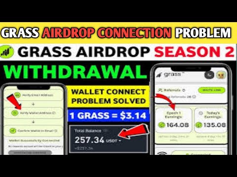 Grass Networks Disconnect 100% Problem Solved | How To Network Connect Grass | Grass Test Net