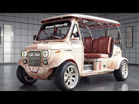 TUK TUK Auto Rickshaw 2025: Modern Design & Performance Revealed!