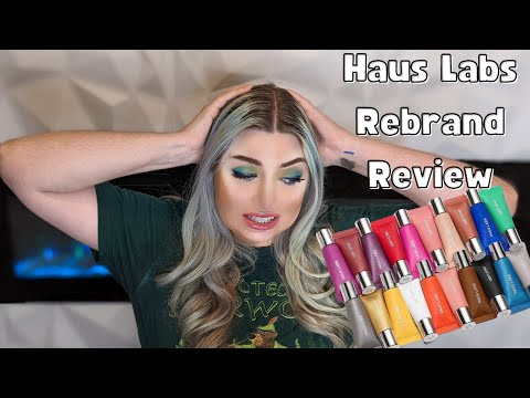 HAUS LABS HY-POWER PIGMENT PAINT REVIEW / I'm DISAPPOINTED + OPTIC INTENSITY ECO GEL EYELINER