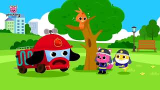 Fire Safety Adventures Cartoon with | Momo Coco Cartoon | Baby Blue Pink Red | Cartoon Characters