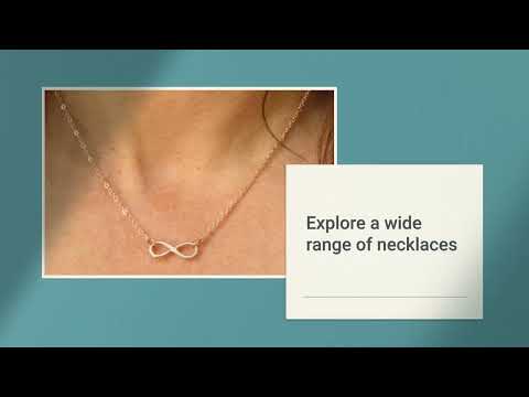 Ethereal "8 Words" Sterling Silver Necklace by Shoppers Point India