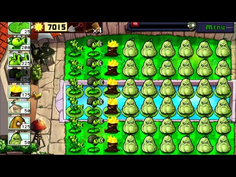 plants vs zombies // more ways to play // puzzle // last stand pool // gameply: