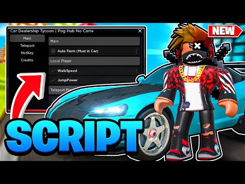 CAR DEALERSHIP TYCOON SCRIPT PASTEBIN 2022 | Auto Farm + Inf Money Script Hack *Roblox*