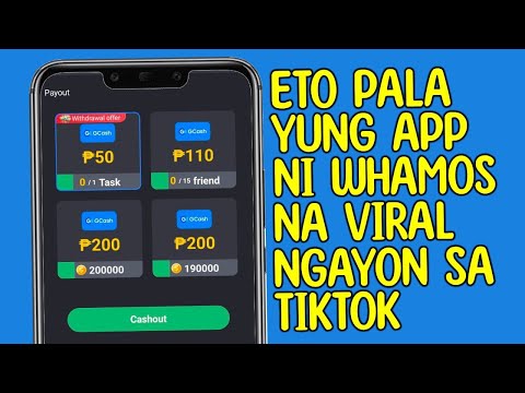 ETO PALA YUNG SINASABI NILANG EARNING APP NI WHAMOS SA TIKTOK! SOBRANG BILIS NAMAN TALAGA KUMITA