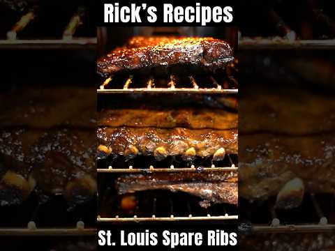 St. Louis Spare Ribs - Rick's Recipe Shorts #indoorsmoker