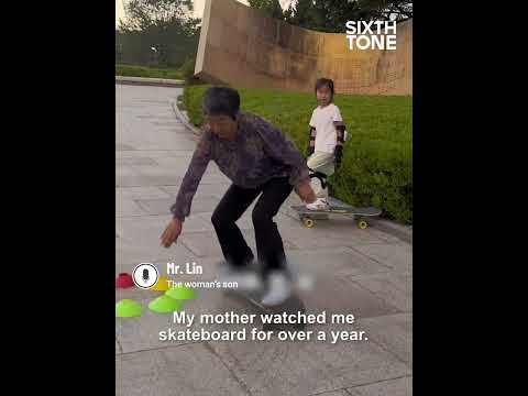 Elderly Skateboarder Has Netizens Flipping Out