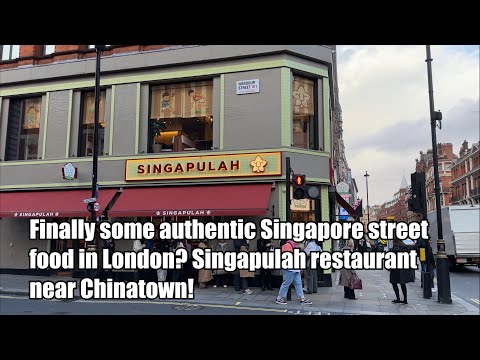 Finally some authentic (and delicious) taste of Singapore food! #singapulah at #chinatown #london