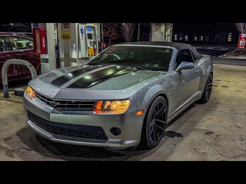 SLIDING EVERY TURN IN THE RAIN IN MY CAMARO SS!