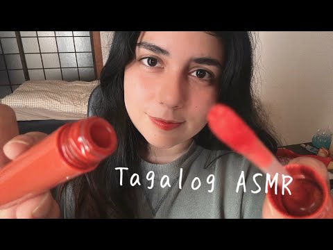 Tagalog ASMR | Make-up Roleplay (Layered Sounds, Sleep in 10 minutes) メイクロールプレイ、タガログ語