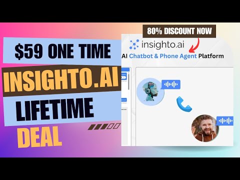 ❇️💫❇️ Insighto ai Lifetime Deal | Boost Your Customer Engagement | $59 Lifetime Deal | 80% Now