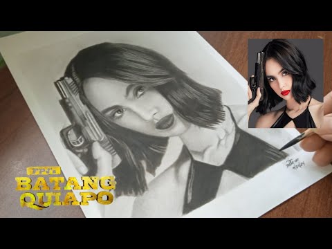 FPJ's Batang Quiapo: Drawing Kim Domingo as Madonna | jesar art