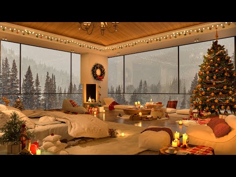 Winter Nights Jazz 2025 | Snuggle Up & Chill | Relaxing Christmas Vibes for Study & Sleep 🎶❄️