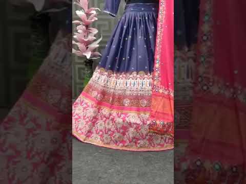 PRESERNTING NEW  STYLISH DESIGNER  DIGITAL PRINTED WORK LAHENGA CHOLI WITH DUPATTA