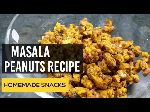 Masala Peanut recipe | Karare peanuts | Must try Snacks recipe