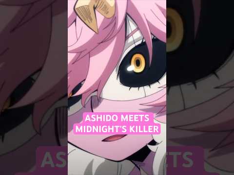 ASHIDO MEETS MIDNIGHT’S KILLER #anime #heroacademia #MyHeroAcademia