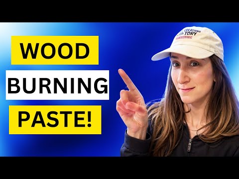 How To Use Wood Burning Paste