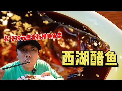 花1239元在杭州感受「西湖醋鱼」～摸着良心说 大菜真的得上大馆子吃【特别乌啦啦】