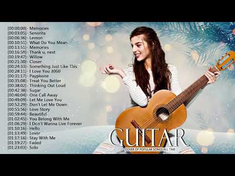 Top Guitar Covers of Popular Songs 2024 - Best Instrumental Music For Work, Study, Sleep