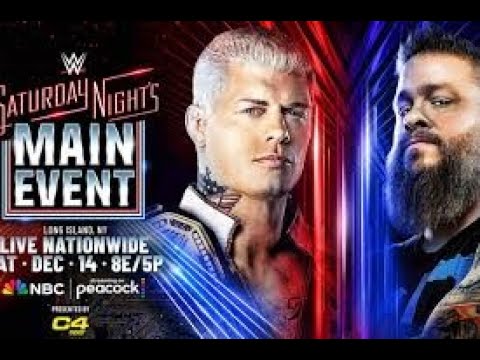 WWE Saturday Night Main Event (Dec 24) Predictions