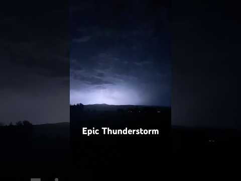 Crazy thunderstorm #farmer #farm #thunderstorm #lightning ￼