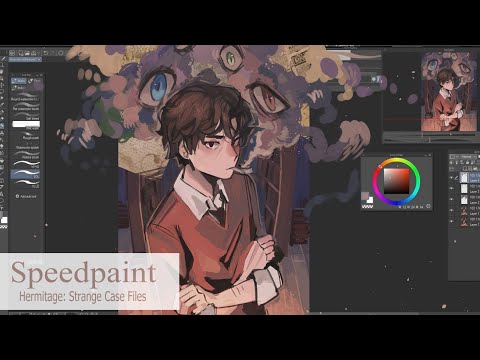 Hermitage: Strange Case Files// Speedpaint