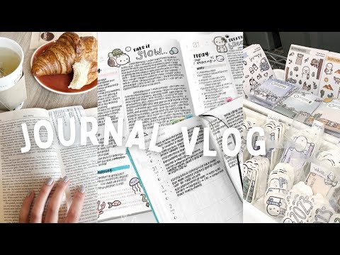 Journaling Vlog | Shop Reopening & Self Care Outings | Hobonichi Cousin