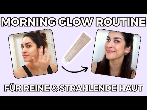 MORGENROUTINE GLOWY SKIN ✨ REINE & STRAHLENDE HAUT bekommen!✨Gloria Skincare GG Cream | Angela Mel