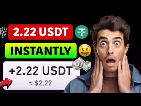 $2 USDT instantly in TRUST WALLET ◾ USDT earning site 2024 - Make money online