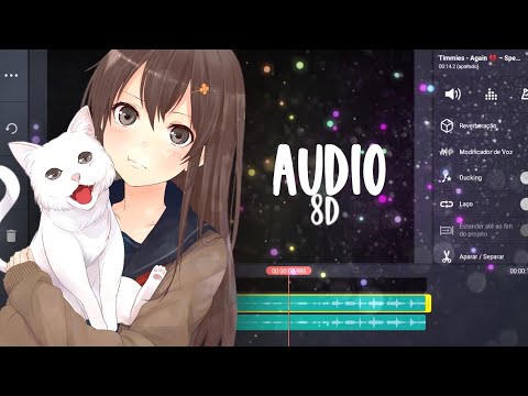 como fazer audio 8d pelo kine master (android)