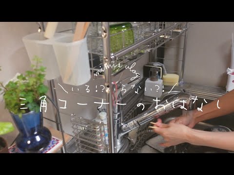 【いる⁉︎いらない⁉︎】三角コーナーのおはなし🧼☁️｜vlog