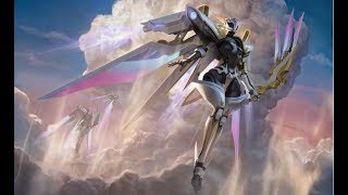 《Garena 傳說對決》特爾安娜絲「FEE-X1銀翼」造型展示影片