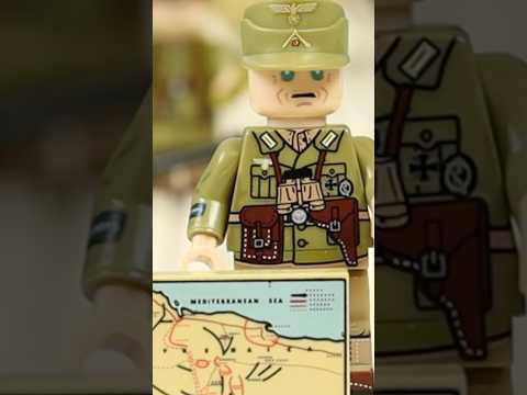 New WW2 German Africa Corp NCO 3 #shorts #legoww2