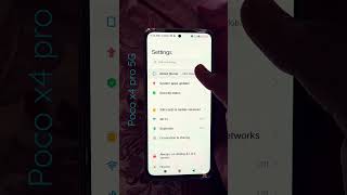 Poco x4 pro 5G #shorts #video #song Android version 12