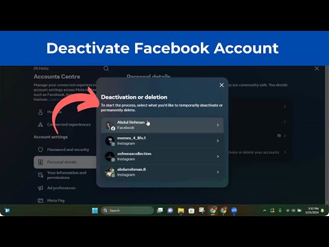 How to Deactivate Facebook Account on Windows (Quick & Simple)