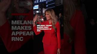 Melania Trump makes first appearance at RNC