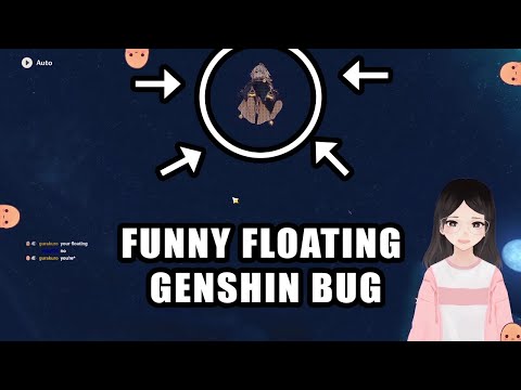 Funny Floating Bug in Genshin Impact