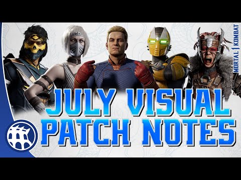 Mortal Kombat 1 July Visual Patch Notes | Everything You Need To Know!