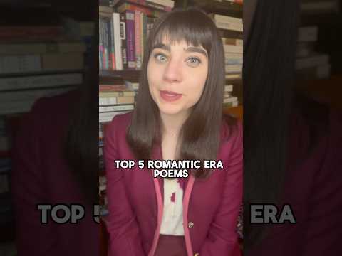 Top 5 Romantic Poems #bookrecs #readingrecs #poetrycommunity #poetry #poems #romantic #poetrystatus