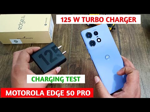 Motorola Edge 50 Pro Charging Test | Moto Edge 50 Pro Charging Test | Motorola Edge 5 Pro